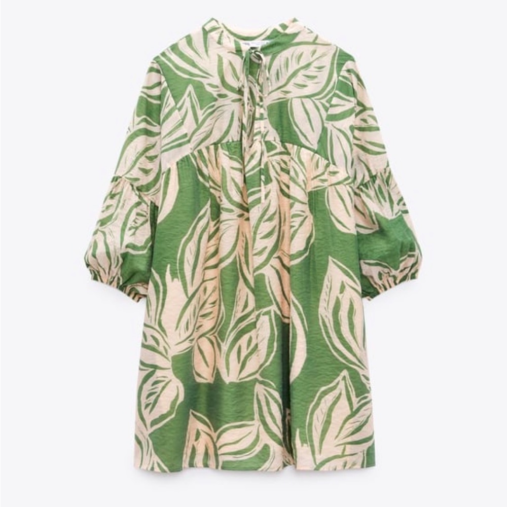 ZARA - Printed Mini Dress
